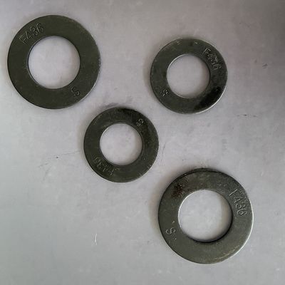 F436 ওয়াশিং মেশিন/ ফ্ল্যাট স্টীল ওয়াশিং মেশিন, 1/4 '-4'', ব্ল্যাক অক্সাইড